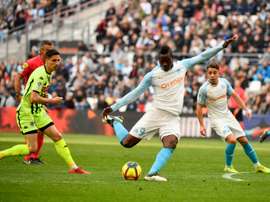 Balotelli scored twice for Marseille. AFP