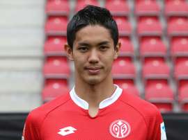 El delantero japonés del Mainz, Yoshinori Muto. AFP