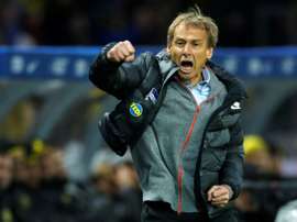 Hertha feeling 'the fire' under Klinsmann in relegation battle. AFP