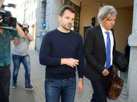 Club Brugge head coach Ivan Leko was released after questioning on Thursday. AFP