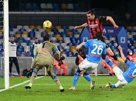 Ibrahimovic has performed incredibly at Milan. AFP