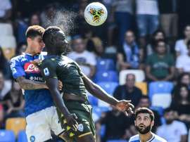 Balotelli finally scored in Serie A after a very long time. AFP