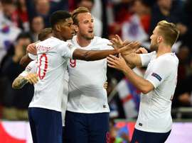 England will look to bounce back from defeat against Spain. AFP
