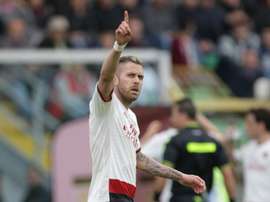 AC Milans Jeremy Menez, pictured on April 4, 2015, capitalised on his first start for the Rossoneri since April 2015 to underline his attacking credentials in timely fashion