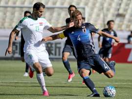 Both Japan (pictured) and China let leads slip late on in World Cup Qualifying. AFP