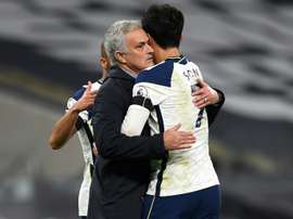 O Tottenham é o líder da Premier League. AFP