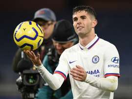 O estranho primeiro dia de Pulisic no Chelsea. AFP