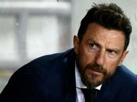 Roma Eusebio Di Francesco. AFP