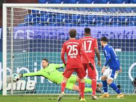 Neuer sets new Bundesliga record for most clean sheets. AFP