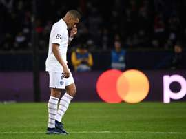 Mbappé será desfalque do PSG neste sábado. AFP