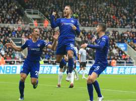 O Chelsea venceu o Newcastle por 2-1. AFP