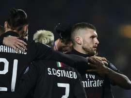 Rebic fires resurgent AC Milan into Europa League places. AFP
