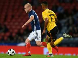 Steven Naismith is close to 50 international caps. AFP