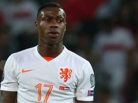 A goal by Dutch midfielder Quincy Promes, pictured on September 6, 2015, lifted Russias most successful club Spartak Moscow to a 1-0 win over visitors Rostov