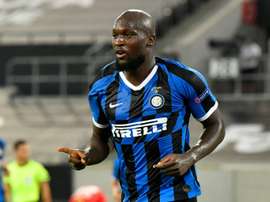 Romelu Lukaku scored in Inter's quarter-final win over Leverkusen. AFP