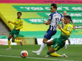 Trossard lifts Brighton as Norwich slip closer to relegation. AFP