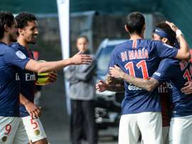 Neymar opened the scoring for PSG on Saturday. AFP