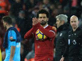 Salah marcou quatro.