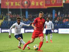 Various England players such as Callum Hudson-Odoi were racially abused. AFP