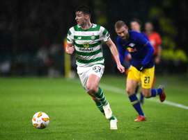 Kieran Tierney is closing in on a £25 million move from Celtic to Arsenal. AFP