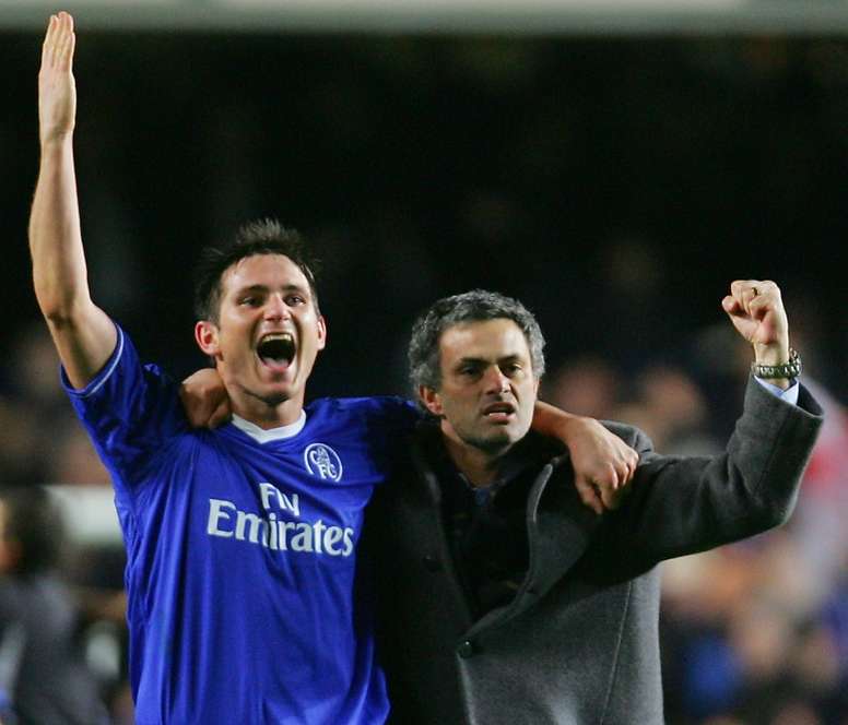 Lampard and Mourinho have history. AFP