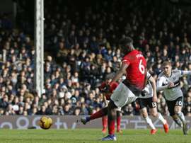 Berbatov ne voit pas Pogba loin de Manchester United. AFP
