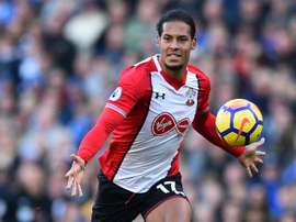 Gordon says Van Dijk is the best player he has played with. AFP
