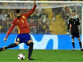 Gerard Piqué recalled Spain's World Cup victory. AFP