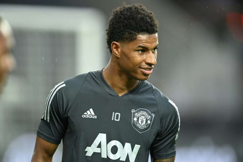 Rashford joins forces with supermarkets to fight child poverty. AFP