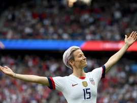 Le Real en duel avec le Barça pour Rapinoe ? AFP