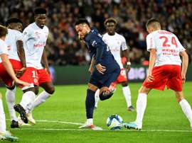 Les compos probables du match de Coupe de la Ligue entre Reims et le PSG. AFP