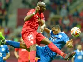 Mbia won the Europa League in 2015 with Sevilla. AFP