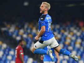 Inter pode ter Mertens em breve. AFP
