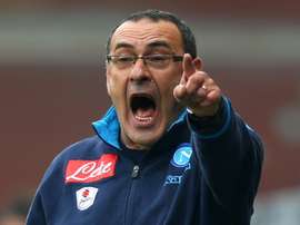 Sarri wants his club to improve. AFP