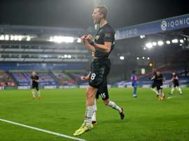 David Moyes is delighted with Tomas Soucek's adaptation to the Premier League. AFP