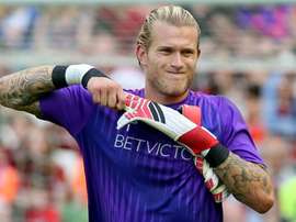 Karius insists he didn't run away. AFP