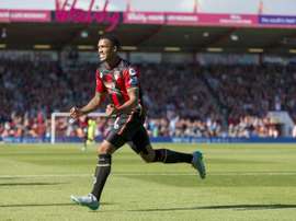 Wilson scoring for Bournemouth. AFP