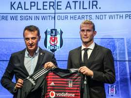 Loris Karius seems to be liking life in Istanbul. AFP