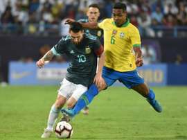 Brasil, a olvidar la derrota ante Argentina. AFP