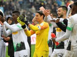 Moenchengladbach go top with Augsburg thrashing. AFP