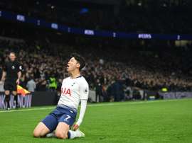 Son scored the first goal in Tottenham's new stadium. AFP