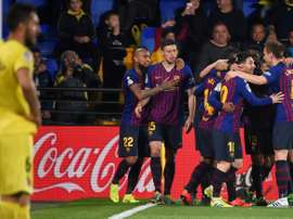 Les compos probables du match de Liga entre le FC Barcelone et Villarreal. AFP