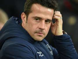 Silva stormed onto the pitch against Newcastle. AFP