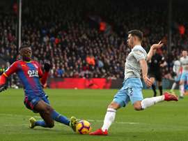 Aaron Wan-Bissaka completed a move from Crystal Palace to Manchester United on Saturday. AFP
