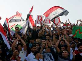 The national team is finally back on the field in Iraq
