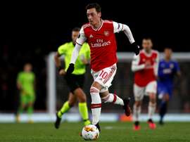 Ozil has blasted Arsenal's failure to back his Uighur Muslim comments. AFP