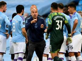 Liam Delap starts for Guardiola's Side .AFP