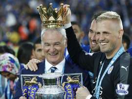 Claudio Ranieri won the Premier League title as Leicester manager in the 2015/16 season. AFP