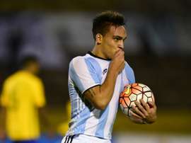 Martinez has made a strong case to be included in Argentina's World Cup Squad. AFP