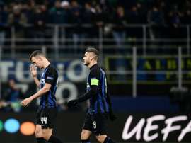 Even the brilliance of captain Icardi could not rescue Inter. AFP